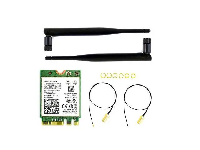 Alt view image 6 of 7 - Wireless-AC8265 Dual Mode AC8265 Wireless NIC Module for Jetson Nano Developer Kit M.2 NGFF Support 2.4GHz / 5GHz 300Mbps / 867Mbps Dual Band WiFi and Bluetooth 4.2