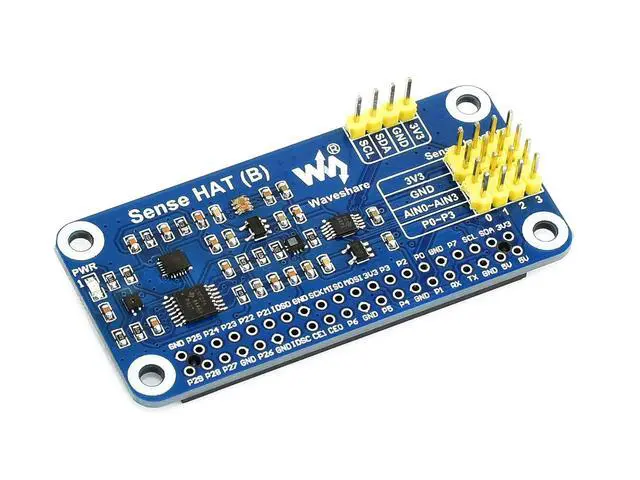 Alt view image 6 of 7 - Sense HAT (B) for Raspberry Pi Onboard Multi Powerful Sensors Supports External Sensors