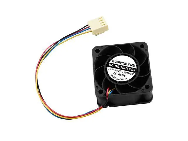 Alt view image 2 of 7 - Dedicated DC 5V Cooling Fan Compatible with NVIDIA Jetson Nano Developer Kit and B01 Version PWM Speed Adjustment Strong Cooling Air Fan 40mm×40mm×20mm with 4PIN Reverse-Proof Connector
