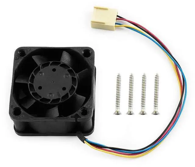 Main image of Dedicated DC 5V Cooling Fan Compatible with NVIDIA Jetson Nano Developer Kit and B01 Version PWM Speed Adjustment Strong Cooling Air Fan 40mm×40mm×20mm with 4PIN Reverse-Proof Connector