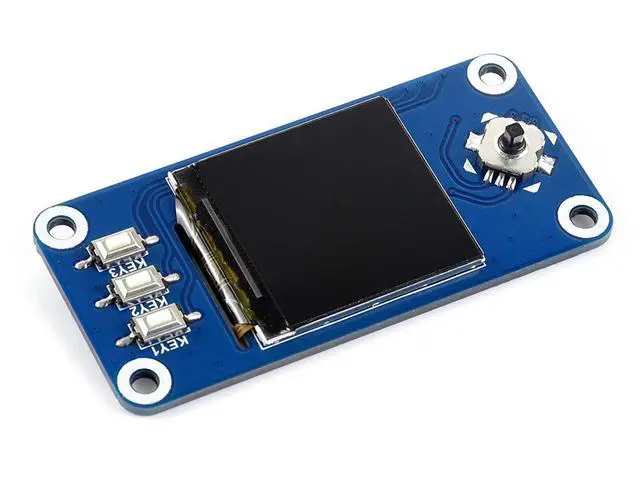Alt view image 4 of 7 - 1.3inch IPS LCD Display HAT for Raspberry Pi 240x240 Pixels with Embedded Controller Communicating via SPI Interface.