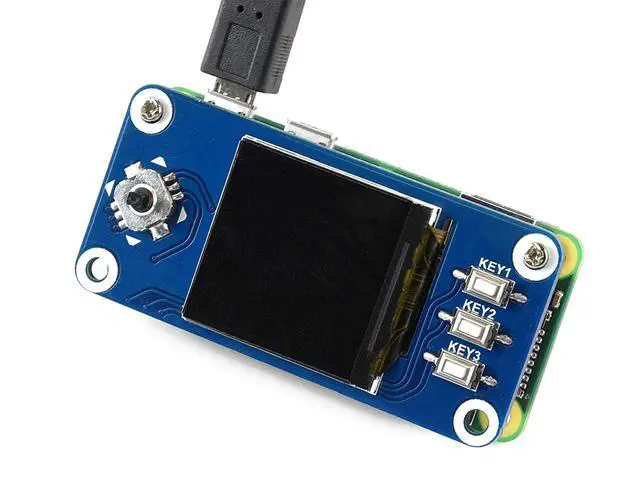 Alt view image 2 of 7 - 1.3inch IPS LCD Display HAT for Raspberry Pi 240x240 Pixels with Embedded Controller Communicating via SPI Interface.