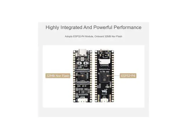 Alt view image 3 of 7 - ESP32-P4-Pico Development Board Based On ESP32-P4,High-Performance MCU with RISC-V 32-bit Ddual-core and Single-core Processors,Rich Human-Machine Interfaces