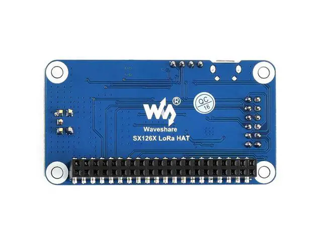 Alt view image 6 of 7 - SX1262 LoRa HAT for Raspberry Pi Series Boards 915MHz Frequency Band,Support Data Transmission up to 5km,Wake on Radio,Wireless Config, Carrier Sensing, Communication Key