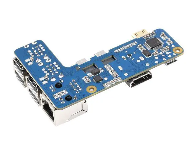 Alt view image 2 of 7 - Pi Zero to Raspberry Pi 3B/B+ Adapter,Based on Raspberry Pi Zero to Reproduce The Original Appearance of The 3B Series,Alternative Solution for Raspberry Pi 3 Model B/B+