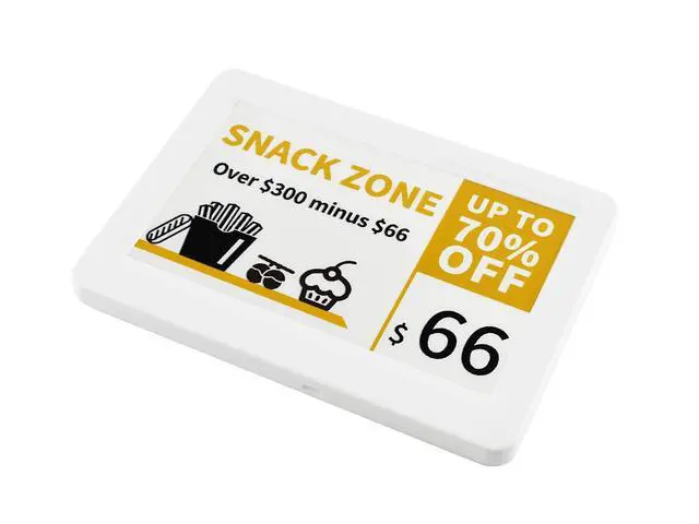 Alt view image 7 of 7 - 7.5inch e-Paper Raw Panel Protection Case ABS Plastic and Better Strength.