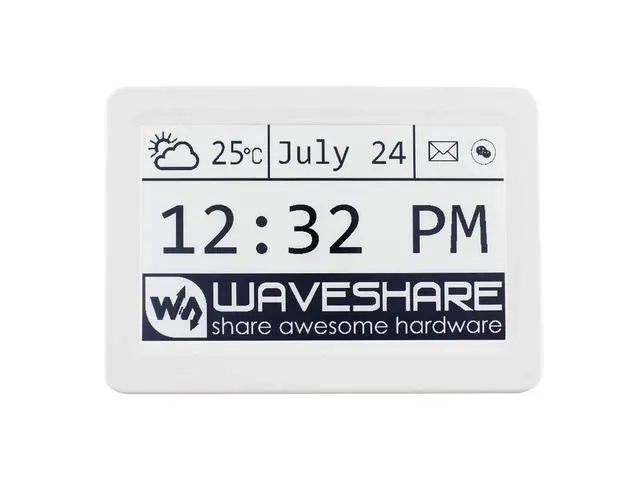 Alt view image 4 of 7 - 7.5inch e-Paper Raw Panel Protection Case ABS Plastic and Better Strength.