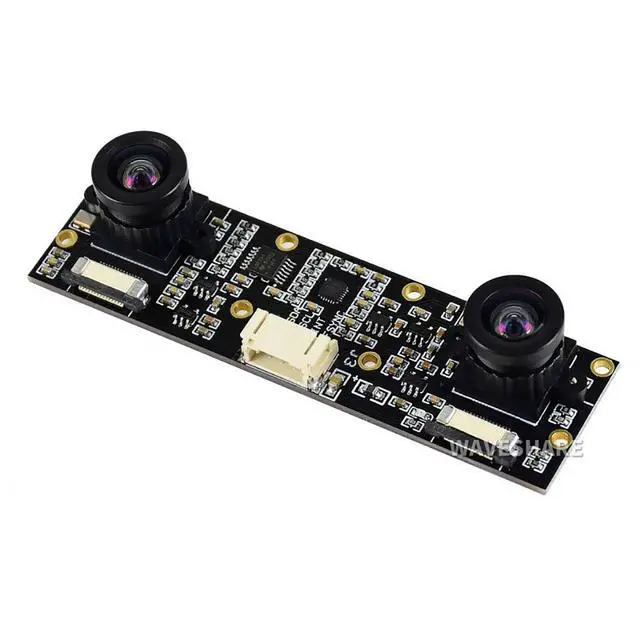 Alt view image 2 of 5 - IMX219-83 Stereo Camera, Dual 8MP Binocular Module for Raspberry Pi | Dual IMX219 camera for stereo vision, depth vision and AI vision projects, supports Jetson Nano, Orin NX and RDK boards