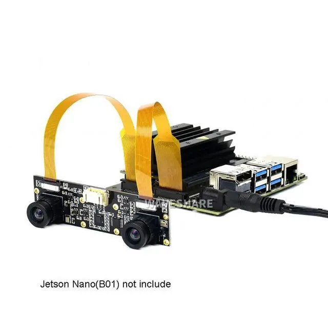 Alt view image 4 of 5 - IMX219-83 Stereo Camera, Dual 8MP Binocular Module for Raspberry Pi | Dual IMX219 camera for stereo vision, depth vision and AI vision projects, supports Jetson Nano, Orin NX and RDK boards