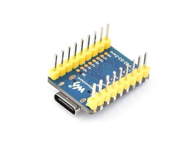 Alt view image 2 of 7 - ESP32-C3 Mini Development Board with Pre-Soldered Header with 2.4GHz Wi-Fi,Bluetooth 5 Support,Based on ESP32-C3FN4 Single-core Processor,160MHz Running Frequency, USB Type-C Port