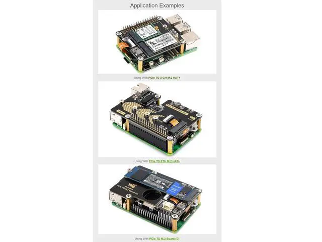 Alt view image 5 of 6 - PCIe Flexible Cable 40mm for Raspberry Pi 5, Compatible with PCIe to 2-CH M.2 HAT+,PCIe to ETH M.2 HAT+,PCIe to M.2 Board (D)