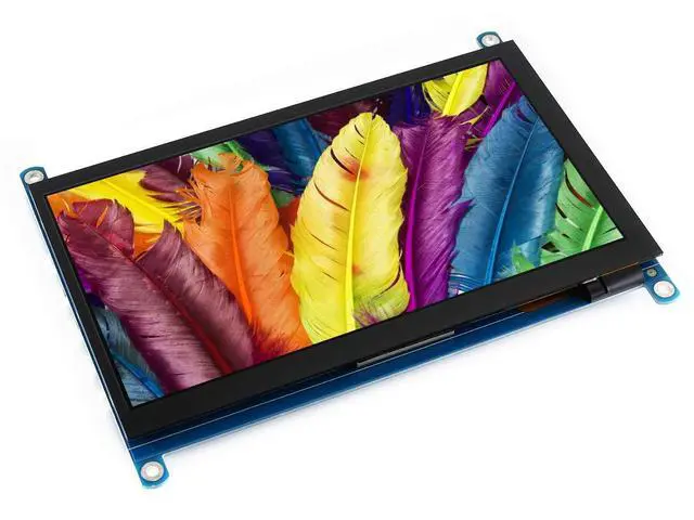 Alt view image 2 of 7 - 7inch HDMI LCD (H) 1024x600 IPS Capacitive Touch Screen LCD Display HDMI Module for Raspberry Pi, Jetson Nano, BB Black, Banana Pi, Microsoft XBOX360 and Nintendo Switch