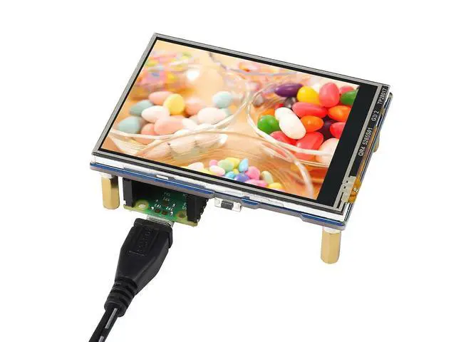 Alt view image 3 of 7 - for Raspberry Pi Pico LCD 2.8inch Touch Display Module 320×240 Resolution 262K Colors Display IPS Screen,Resistive Touch Controller XPT2046, ST7789 Driver, Using SPI Bus