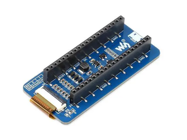 Alt view image 2 of 7 - 2.13inch E-Ink Display HAT 250×122 Pixels Black White Two Color E-Paper Module epaper Screen for Raspberry Pi Pico Microcontroller Board,Support Partial Refresh