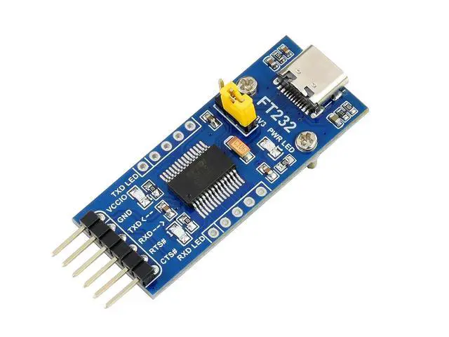 Alt view image 5 of 7 - FT232 USB to UART TTL Serial Converter Adapter Module 3.3V 5V USB UART Board (Type C) FT232RL USB to TTL Adapter Compatible with Mac OS, Linux, Android, Wince, Windows 7/8/8.1/10/11