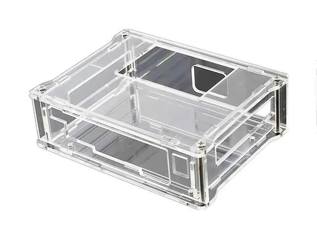 Alt view image 2 of 7 - for Jetson Nano Case with Fan Acrylic Clear Case Enclosure 5V PWM Cooling Fan Strong Cooling Air with 4PIN Reverse-Proof Connector