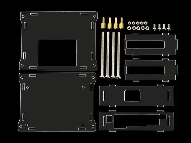 Alt view image 3 of 7 - for Jetson Nano Case with Fan Acrylic Clear Case Enclosure 5V PWM Cooling Fan Strong Cooling Air with 4PIN Reverse-Proof Connector