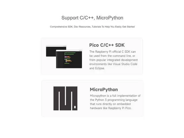 Alt view image 5 of 7 - RP2350-Tiny Microcontroller Development Board with USB Port Adapter Based On RP2350A Chip,Support C/C++, MicroPython