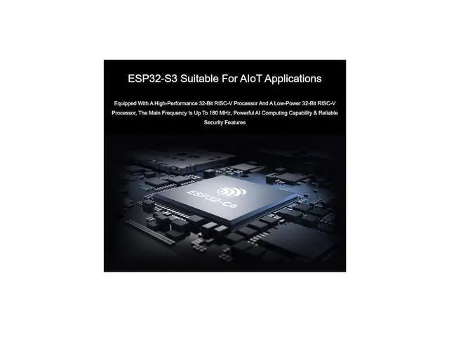 Alt view image 4 of 7 - ESP32-C6 1.69inch Touch LCD Development Board 240×280 Pixels 262K Color IPS Display Supports Wi-Fi 6 / BLE 5 and AI Voice Interaction
