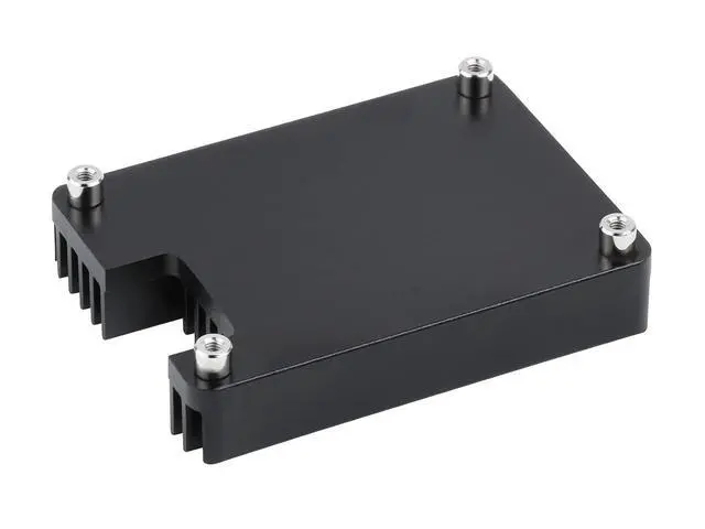 Alt view image 3 of 7 - Aluminum Alloy Heatsink B Compatible with Raspberry Pi Compute Module 4 CM4 Motherboard CM4 Base Board,with Antenna Notch