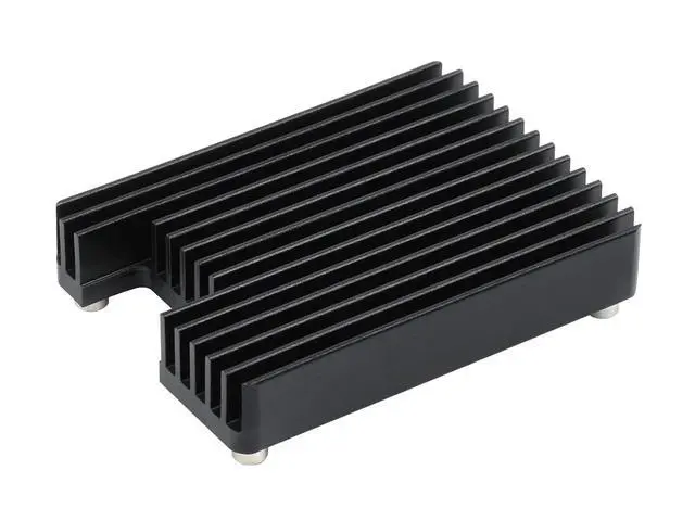 Alt view image 2 of 7 - Aluminum Alloy Heatsink B Compatible with Raspberry Pi Compute Module 4 CM4 Motherboard CM4 Base Board,with Antenna Notch