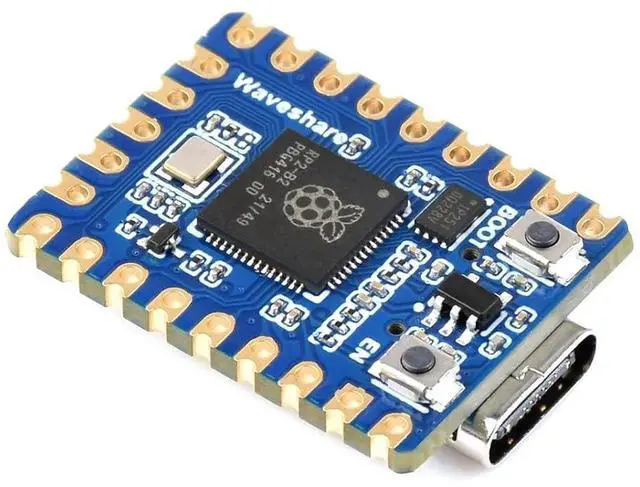 Main image of RP2040-Matrix Mini Development Board RP2040 RGB LED Matrix Board Onboard 5×5 RGB LED Matrix Based on Raspberry Pi Microcontroller Chip RP2040, Supports C/C++, MicroPython, Arduino