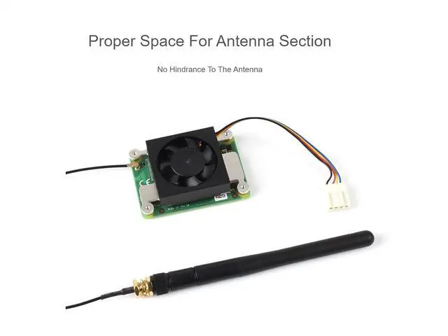 Alt view image 4 of 7 - Dedicated All-in-One 3007 Cooling Fan for Raspberry Pi Compute Module 4 CM4, PWM Speed Adjustment,Low Noise, More Practical,with Thermal Tapes