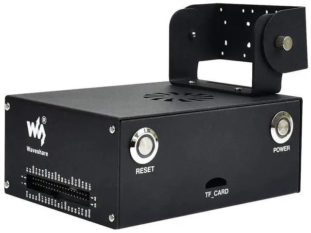 Main image of Metal Case (C) Enclosure for Jetson Nano Developer Kit and B01 Version with Camera Holder,Reset,Power Buttons Compatible IMX219 Series Camera,Wireless-AC8265,Cooling Fan