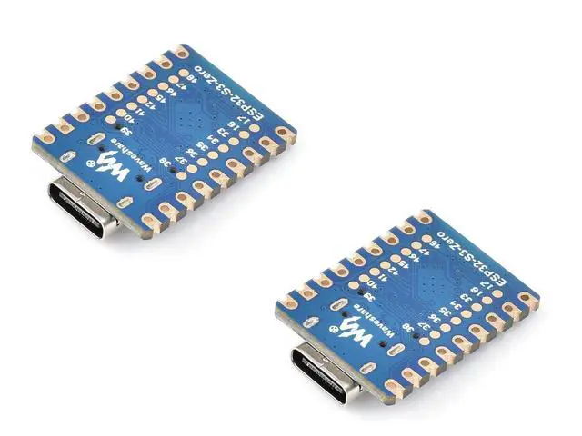 Alt view image 2 of 7 - 2 PCS ESP32-C3 Mini Development Board with 2.4GHz Wi-Fi,Bluetooth 5 Support,Based on ESP32-C3FN4 Single-core Processor,160MHz Running Frequency, USB Type-C Port