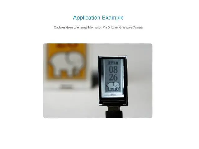 Alt view image 7 of 7 - RP2040 MCU Camera Development Board Based on RP2040 Chip,Onboard HM01B0 Grayscale Camera,1.14inch IPS LCD Display