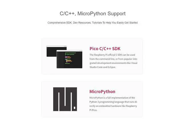 Alt view image 6 of 7 - P2040-Plus Mini Board High-Performance Pico-Like MCU Board Based on Raspberry Pi RP2040 Chip,Dual-core Arm Cortex M0+ Processor,USB-C Connector,Onboard 16MB Flash,Higher Current DC-DC Chip