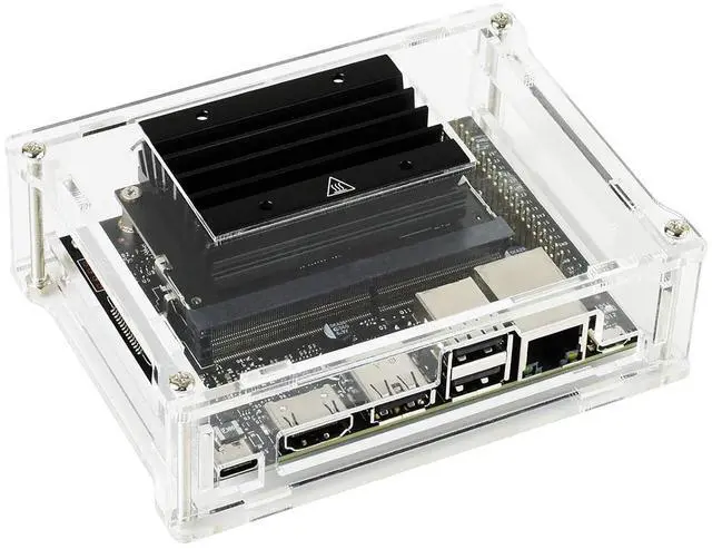 Main image of Acrylic Clear Case Enclosure Specialized for Jetson Nano 2GB Developer KitCase only
