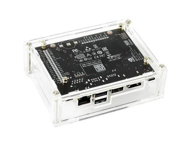Alt view image 2 of 7 - Acrylic Clear Case Enclosure Specialized for Jetson Nano 2GB Developer KitCase only