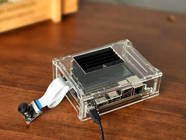 Alt view image 7 of 7 - Acrylic Clear Case Enclosure Specialized for Jetson Nano 2GB Developer KitCase only