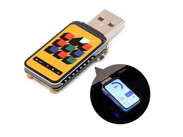 Alt view image 7 of 7 - 2 Pack ESP32-S3 1.47inch Display Development Board,172×320 Resolution 262K Color RGB LED,Supports Multiple Peripherals