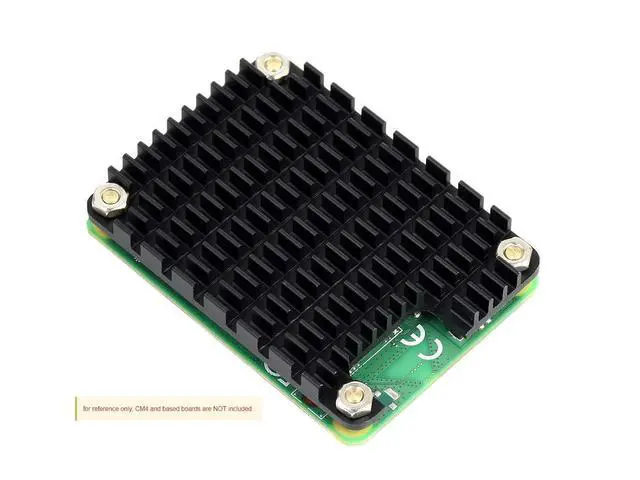 Alt view image 3 of 7 - Aluminum Alloy Heatsink Compatible with Raspberry Pi Compute Module 4 CM4 Motherboard CM4,Corrosion/Oxidation Resisting, Better Heat Dissipation