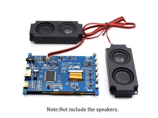 Alt view image 6 of 7 - 5 inch Capacitive Touch Screen TFT LCD Display 800x480 HDMI LCD for Raspberry Pi, BB Black, Jetson Nano Support Systems Windows 10/8.1/8/7, Game Consoles XBOX360, Nintendo Switch