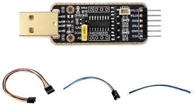 Main image of for Raspberry Pi 5 USB to UART Debugger Module,6PIN/3PIN Cable Connecting with Raspberry Pi 5,High Baud Rate Transmission,Supports Mac, Linux, Android, Windows 7/8/8.1/10/11, Black