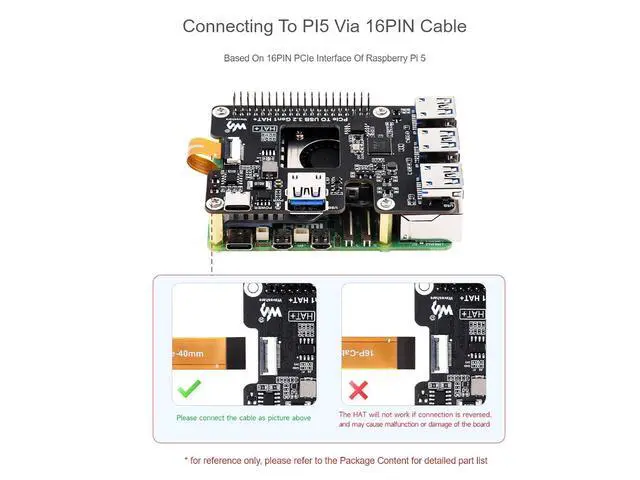 Alt view image 7 of 7 - PCIe to USB 3.2 Gen1 Expansion Card for Raspberry Pi 5, PCIe Interface to 4X High Speed USB 3.2 Gen1 Ports,Plug and Play