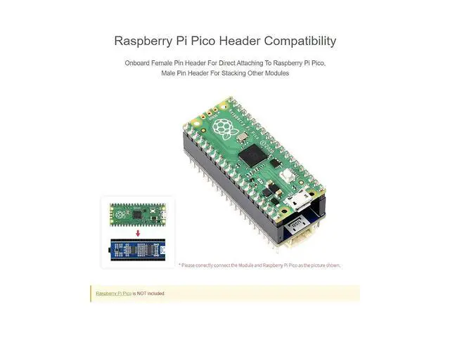 Alt view image 5 of 7 - Audio Module Expansion Board for Raspberry Pi Pico,Incorporates PCM5101A Low Power Stereo Decoder,I2S Bus,Dual Channels Speaker Headers, 3.5mm Audio Jack,Headphone Speaker Output Concurrently