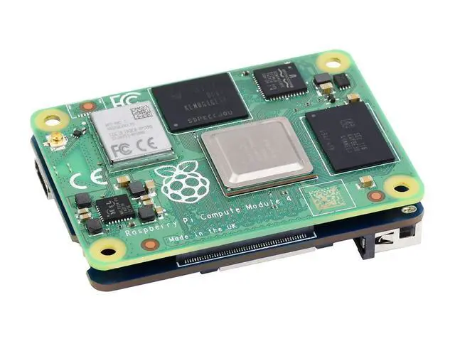 Alt view image 3 of 7 - Nano Base Board (A) for Raspberry Pi Compute Module 4 Lite/eMMC,Same Size As The CM4,with Raspberry Pi 40PIN GPIO Interface,USB 2.0 Type A,MIPI CSI-2 Port