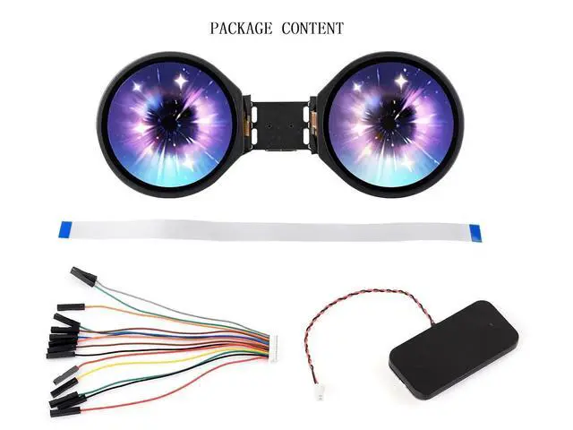 Alt view image 7 of 7 - ESP32-S3 1.28inch Double Eye Round LCD AIoT Development Board240 × 240 Resolution Dual IPS Displays65K ColorsSupports AI Speech InteractionSupports Wi-Fi/Bluetooth 5