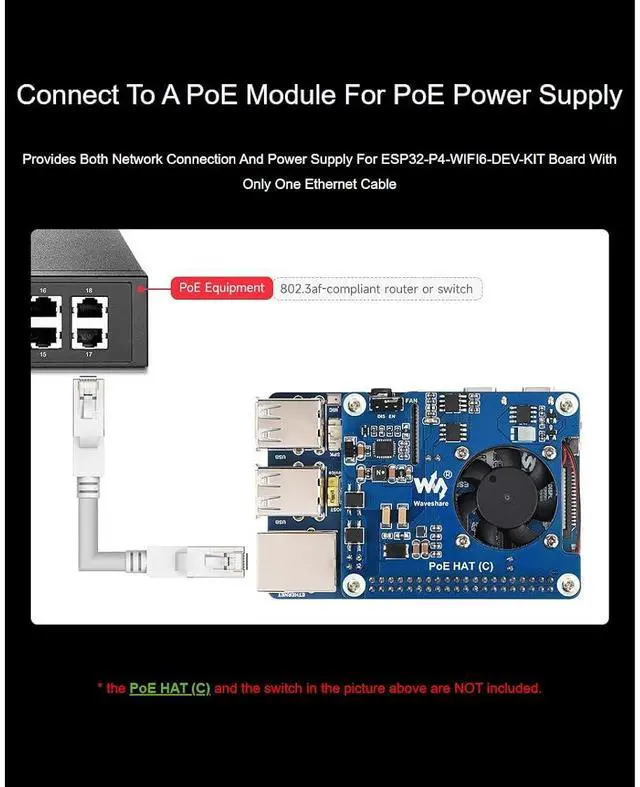 Alt view image 4 of 7 - ESP32-P4-WIFI6-DEV-KIT High-Performance Development Board Based On ESP32-P4 and ESP32-C6, RISC-V 32-bit Dual-core and Single-core ProcessorsRich Human-Machine Interfaces