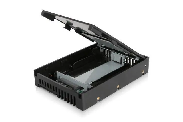 Alt view image 3 of 7 - 2.5 inch to 3.5 inch SATA Hard Drive/SSD Adapter Mounting Bracket for Internal 3.5" Drive Bay | EZConvert Lite MB882SP-1S-1B
