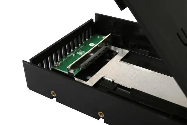 Alt view image 4 of 7 - 2.5 inch to 3.5 inch SATA Hard Drive/SSD Adapter Mounting Bracket for Internal 3.5" Drive Bay | EZConvert Lite MB882SP-1S-1B