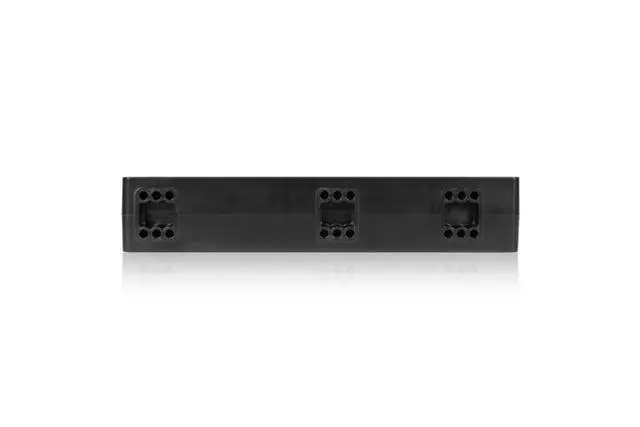 Alt view image 3 of 7 - Dual 2.5 inch to 3.5 inch HDD & SSD Light Weight Mounting Bracket Adapter for Internal 3.5" Drive Bay | EZ-Fit Lite MB290SP-B