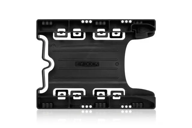 Alt view image 2 of 7 - Dual 2.5 inch to 3.5 inch HDD & SSD Light Weight Mounting Bracket Adapter for Internal 3.5" Drive Bay | EZ-Fit Lite MB290SP-B