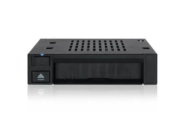 Alt view image 2 of 6 - 1 Bay 2.5 SAS/SATA HDD/SSD Docking Enclosure for External 3.5 Bay | flexiDOCK MB521SP-B