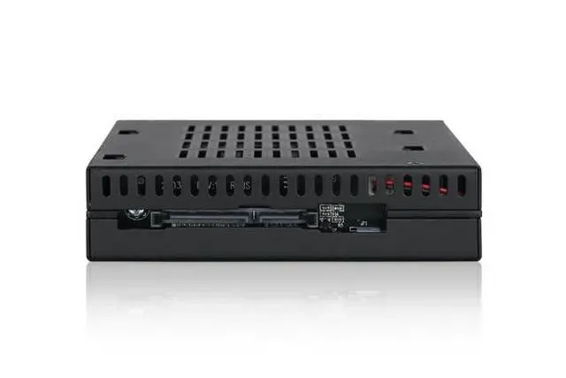 Alt view image 3 of 6 - 1 Bay 2.5 SAS/SATA HDD/SSD Docking Enclosure for External 3.5 Bay | flexiDOCK MB521SP-B
