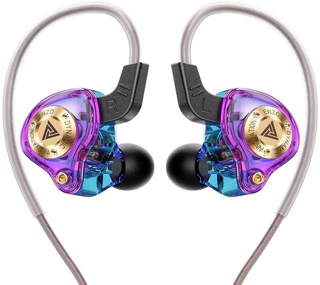 Main image of Wired Gaming Headphones IEM Earphones with 1DDQKZ ENZO in Ear Monitor, HiFi USB C Earbuds, Bass Sound with New 11mm Dynamic Driver for Video Music Gaming (Colorful)